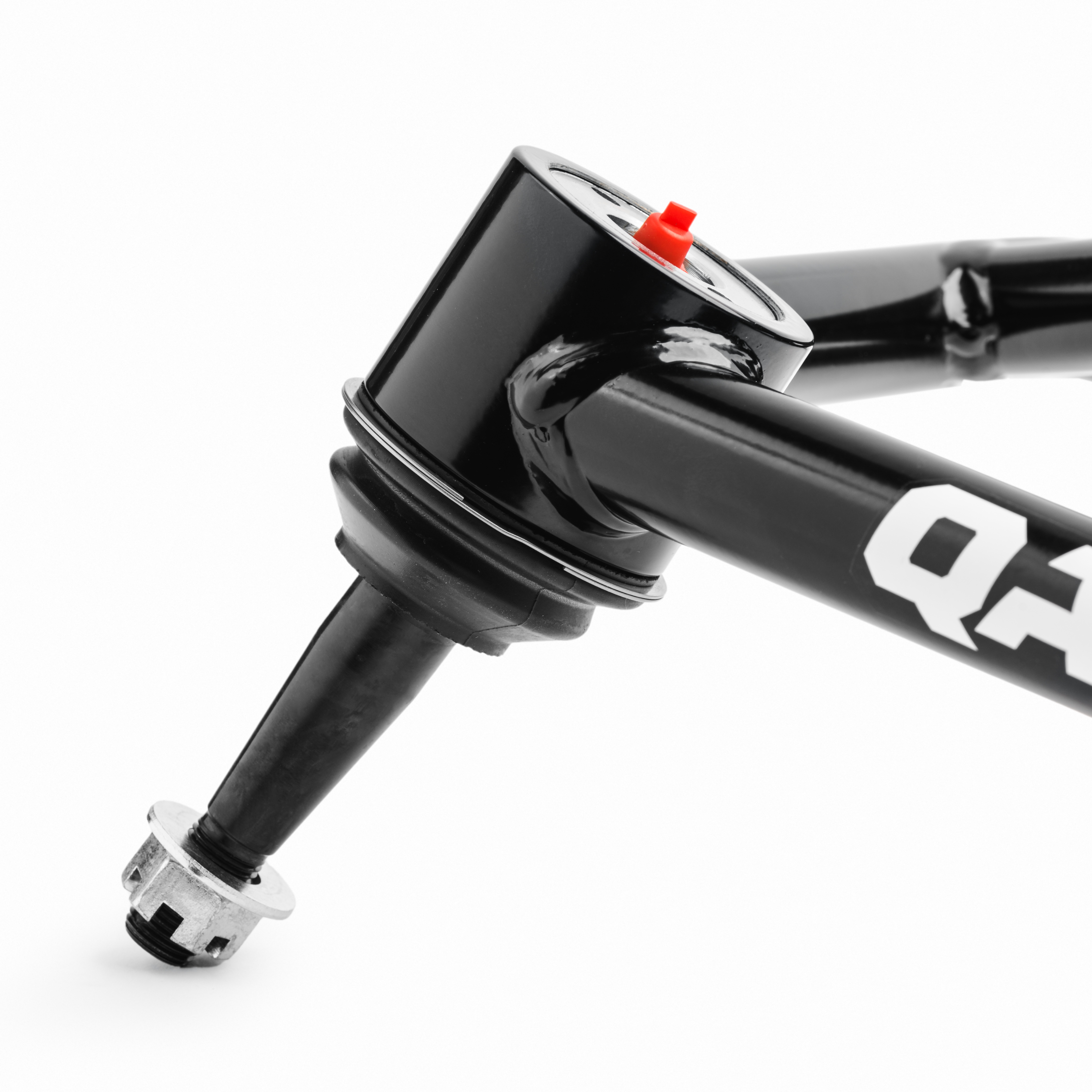 Close up of QA1 upper control arm