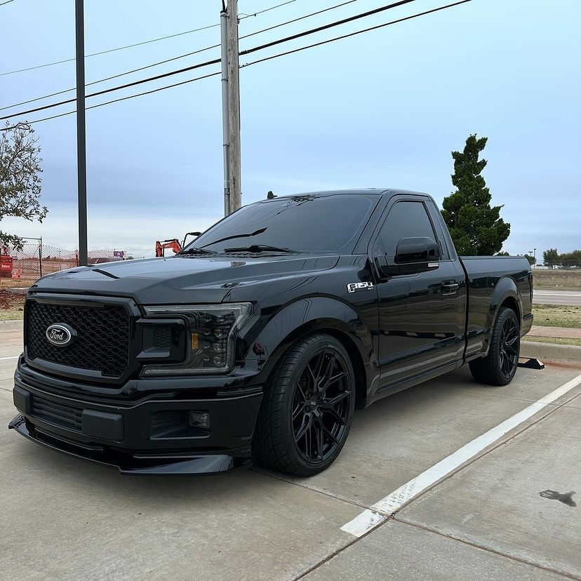 QA1's lowering kit for 2015-2020 Ford F-150 trucks