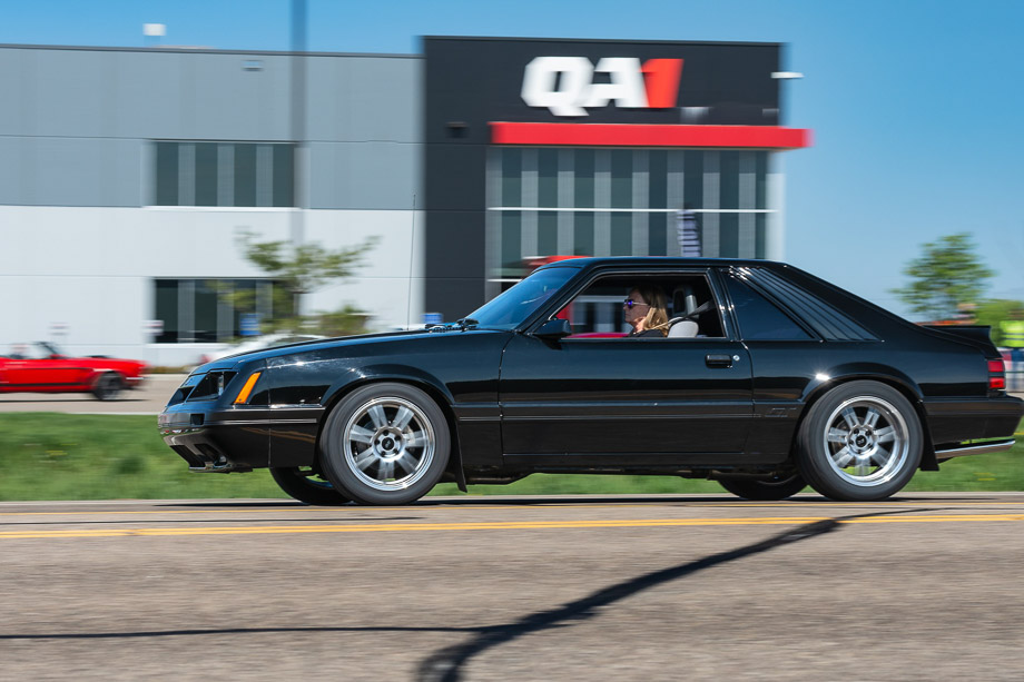 fox body mustang with a QA1 coyote swap