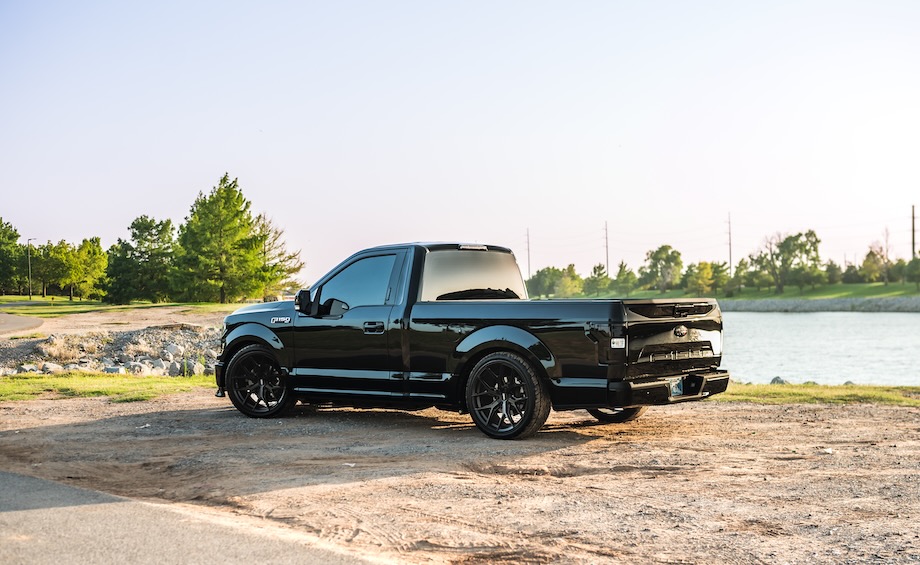 QA1's lowering kit for 2015-2020 Ford F-150 trucks