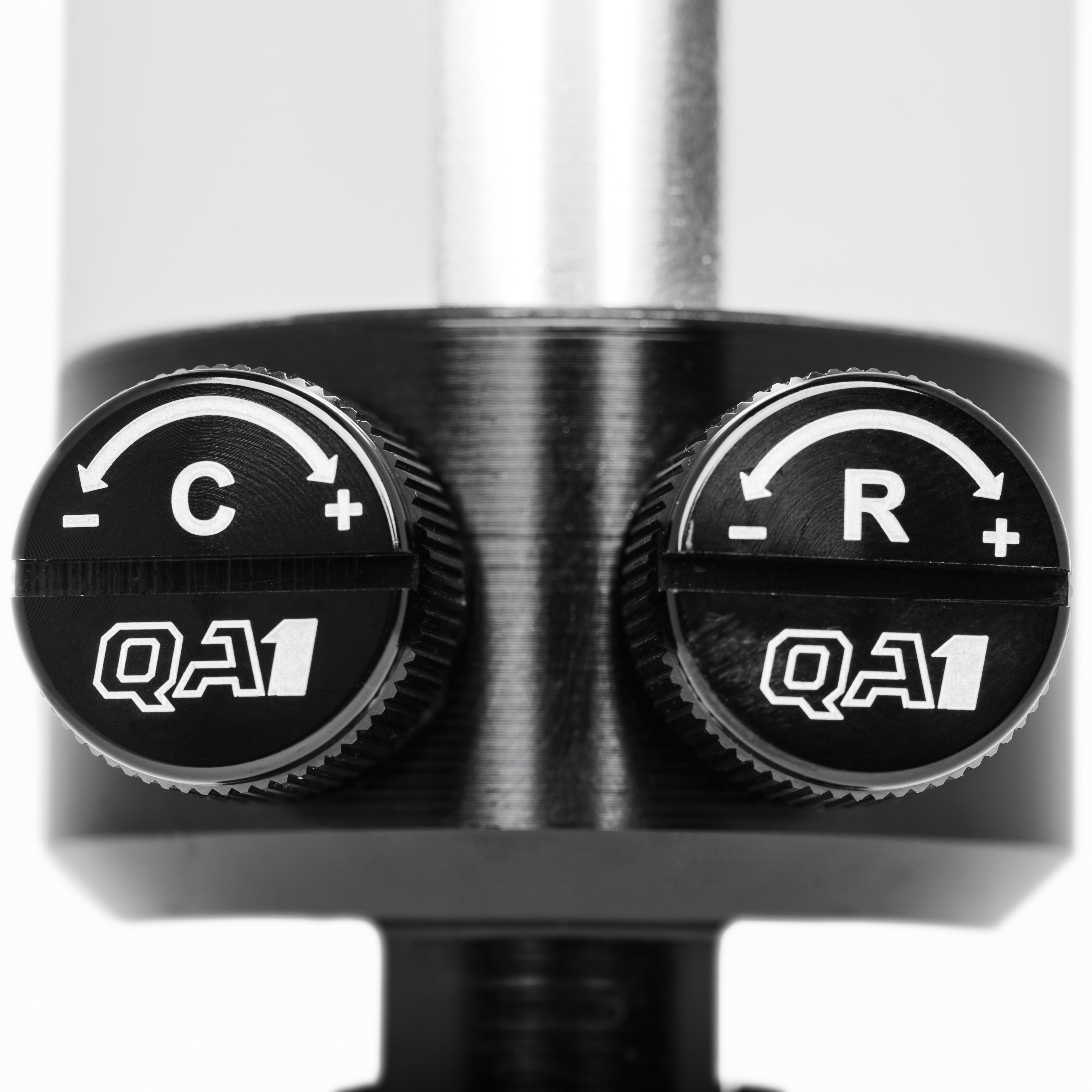 QA1 double adjustable shocks allow for 18 clicks of independent compression and rebound damping adjustment, to fine tune the suspension on your car or truck.