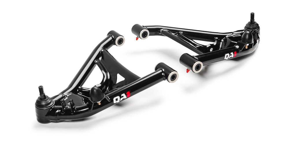 QA1 lower control arms for 3rd gen gm f body cars.