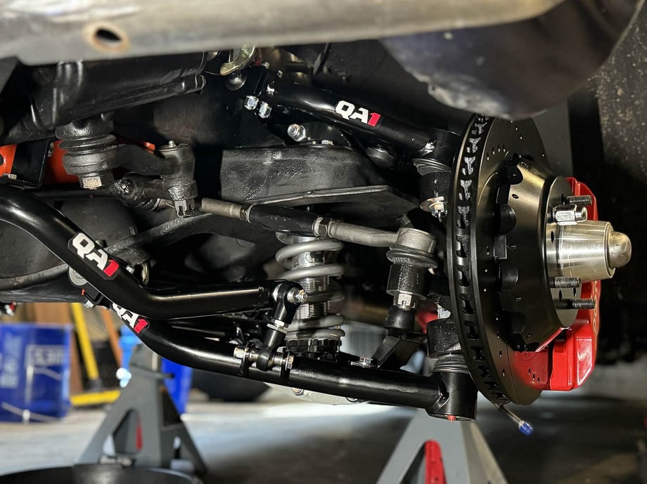 QA1's USA-made tubular control arms.